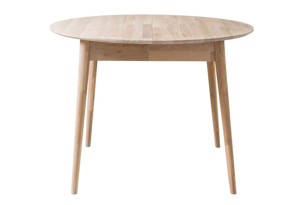 Mesa extensible de comedor de madera maciza de roble Escandi 4 | NordicStory