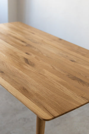 Rechthoekige eettafel van massief eikenhout Escandi 1 | NordicStory