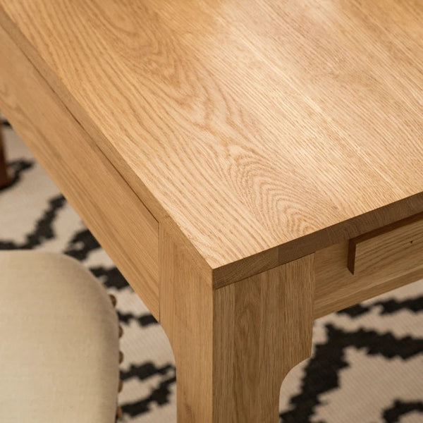 Mesa de jantar extensível em carvalho maciço Marsi | NordicStory
