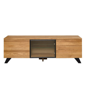 Moritz solid oak TV stand | NordicStory