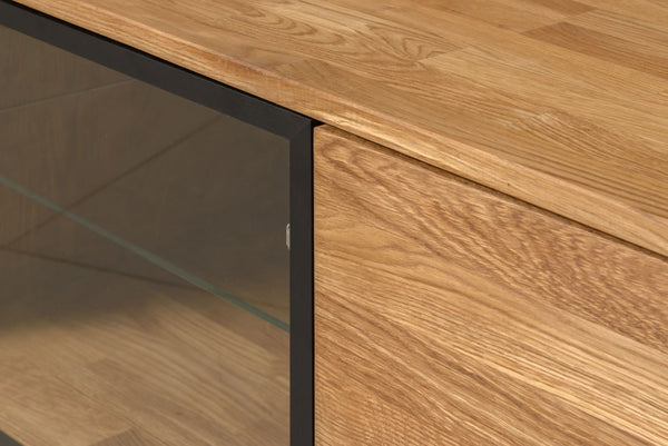 Moritz solid oak TV stand | NordicStory