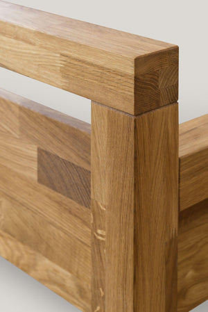 Cama de madera maciza roble Next | NordicStory