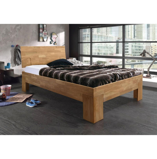 Cama de madera maciza de roble Sarah | NordicStory