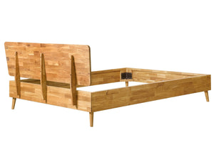 Cama de madera maciza de roble Escandi | NordicStory