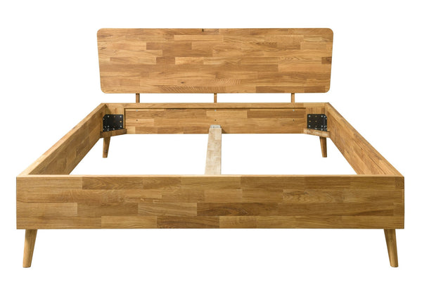 Cama de madera maciza de roble Escandi | NordicStory