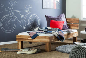 Cama de madera maciza de roble Judith | NordicStory