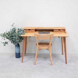 Ana massief eikenhouten bureau | NordicStory