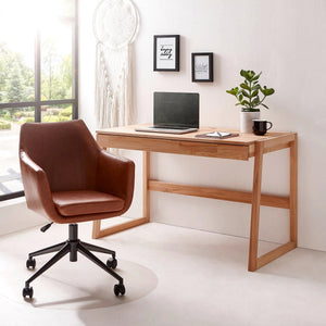 Eric massief eikenhouten bureau | NordicStory