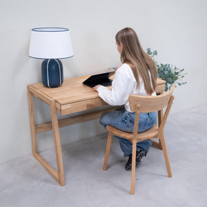 Eric massief eikenhouten bureau | NordicStory