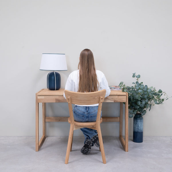 Eric massief eikenhouten bureau | NordicStory