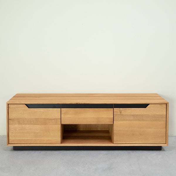 Mueble de TV de madera maciza roble Bremen | NordicStory