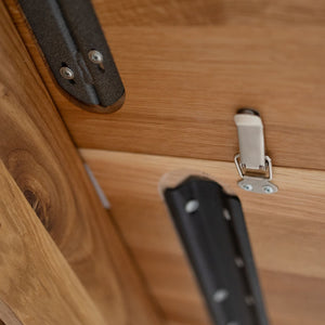 Mesa de comedor extensible de madera maciza roble Geneva | NordicStory