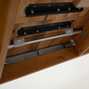 Mesa de comedor extensible de madera maciza roble Geneva | NordicStory