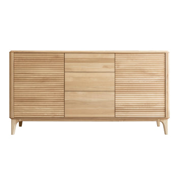 NordicStory Aparador Comoda de madera maciza roble Oxford 3.2.3
