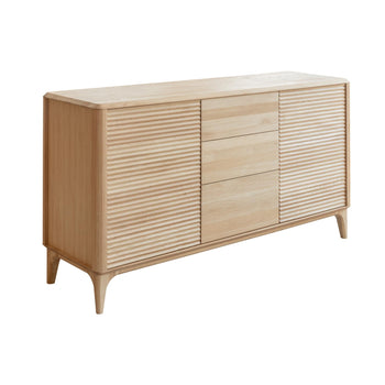 NordicStory Aparador Comoda de madera maciza roble Oxford 3.2.3