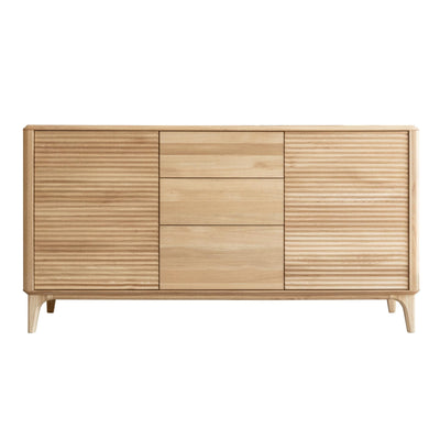 NordicStory Aparador Comoda de madera maciza roble Oxford 3.2.3