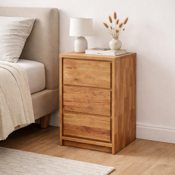 Comodino in rovere massiccio dell'Oregon | NordicStory