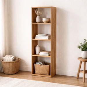 Denmark 1 solid oak bookcase | NordicStory
