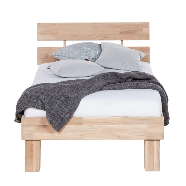 Cama de madera maciza de roble 90 x 200 cm. /140 x 200 cm. / 160 x 200 cm. / 180 x 200 Estilo escandinavo