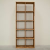 Estanteria Libreria de madera maciza de roble Regal 10, 76 x 35 x 187 cm. | NordicStory