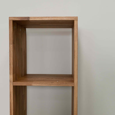 Estanteria Libreria de madera maciza de roble Regal 4, 39 x 35 x 150 cm. | NordicStory