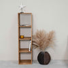 Estanteria Libreria de madera maciza de roble Regal 4, 39 x 35 x 150 cm. | NordicStory