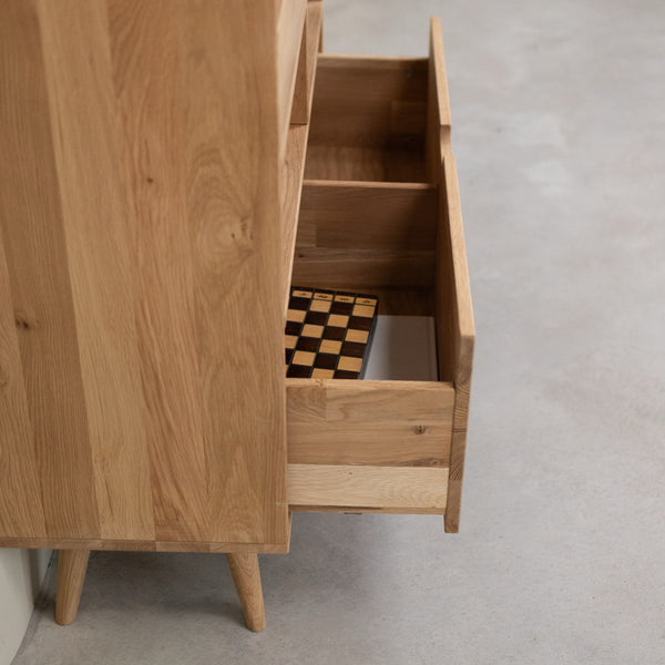 Escandi Atelier 3 Solid Oak Bookshelf | NordicStory