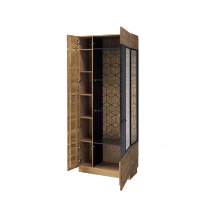 LoftStory Vitrina de madera de roble