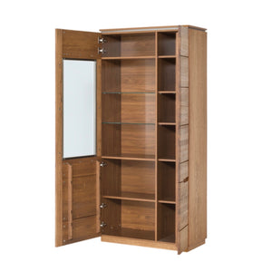 LoftStory Vitrina de madera maciza de roble