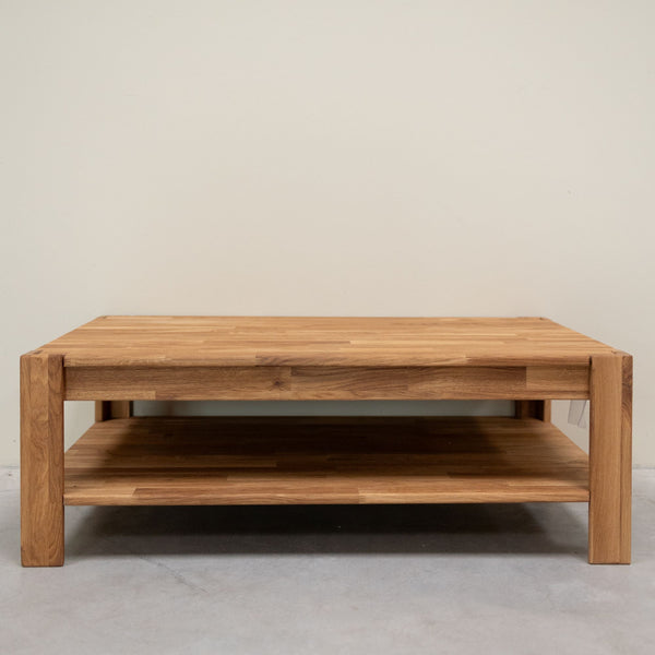 Mesa de centro de madera maciza de roble Mauritz 4