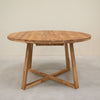 Mesa extensible de comedor de madera maciza de roble MOBY | NordicStory