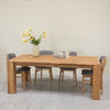 Mesa de comedor de madera maciza de roble Mauritz 3  RobleStore NordicStory
