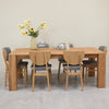 Mesa de comedor de madera maciza de roble Mauritz 3  RobleStore NordicStory