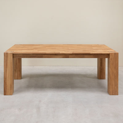 Mesa de comedor de madera maciza de roble Mauritz 3  RobleStore NordicStory