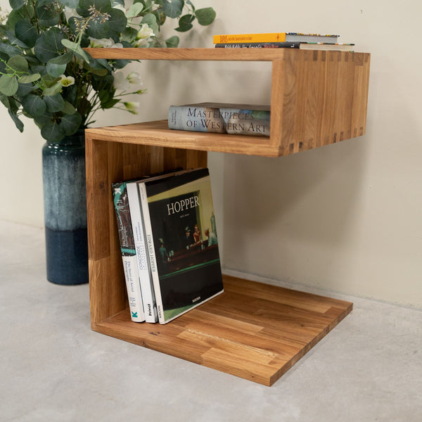 Mesa auxiliar de madera maciza de roble Sofi NordicStory Roble.Store