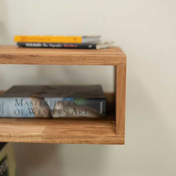 Mesa auxiliar de madera maciza de roble Sofi NordicStory Roble.Store