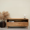 Mueble de TV de madera maciza de roble Escandi 2 Roble.Store NordicStory