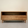 Mueble de TV de madera maciza de roble Escandi 2 Roble.Store NordicStory