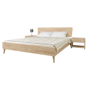 NordicStory Cama de madera maciza de roble Escandi3