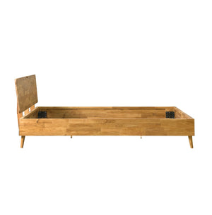 NordicStory Cama de madera maciza de roble Escandi5