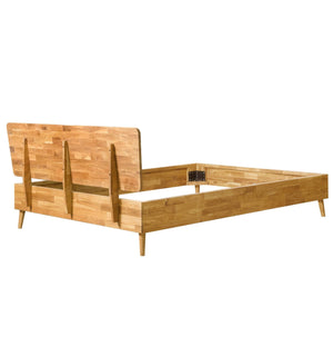 NordicStory Cama de madera maciza de roble Escandi6