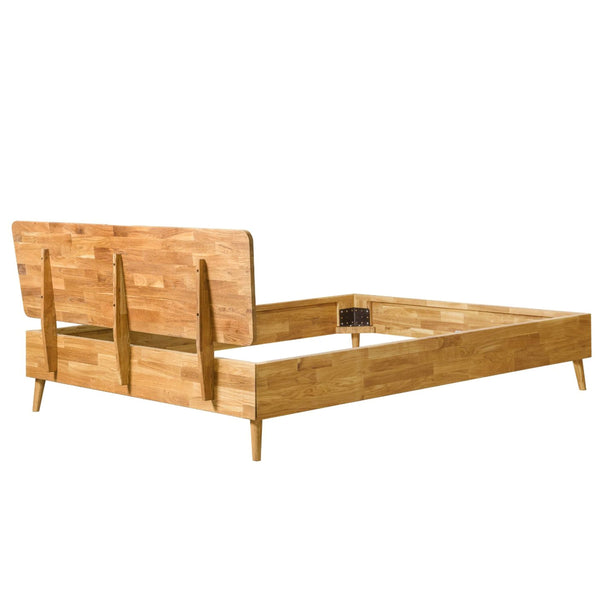 NordicStory Cama de madera maciza de roble Escandi6