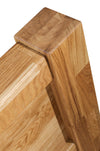 NordicStory Cama de madera maciza de roble nordico