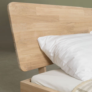 NordicStory Cama madera maciza roble dormitorio nordico 