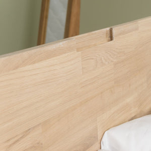 NordicStory Cama madera maciza roble dormitorio nordico 