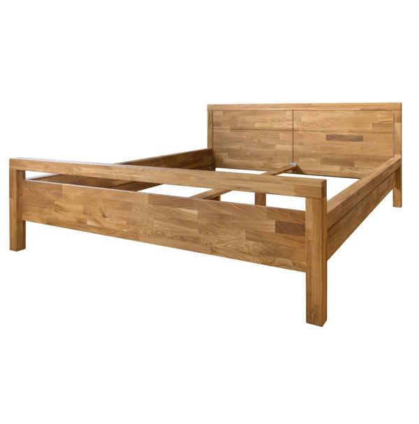 NordicStory Cama de madera maciza roble Next1