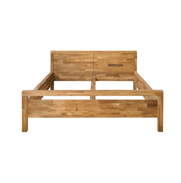 NordicStory Cama de madera maciza roble Next3