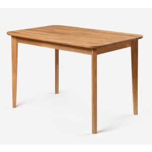 NordicStory Mesa de comedor de madera maciza de roble
