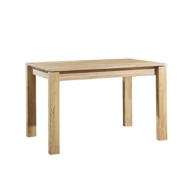 NordicStory Mesa de comedor de madera maciza de roble