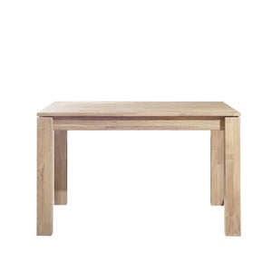 NordicStory Mesa de comedor de madera maciza de roble